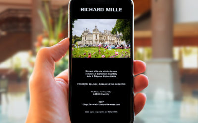 Richard Mille mobile invite