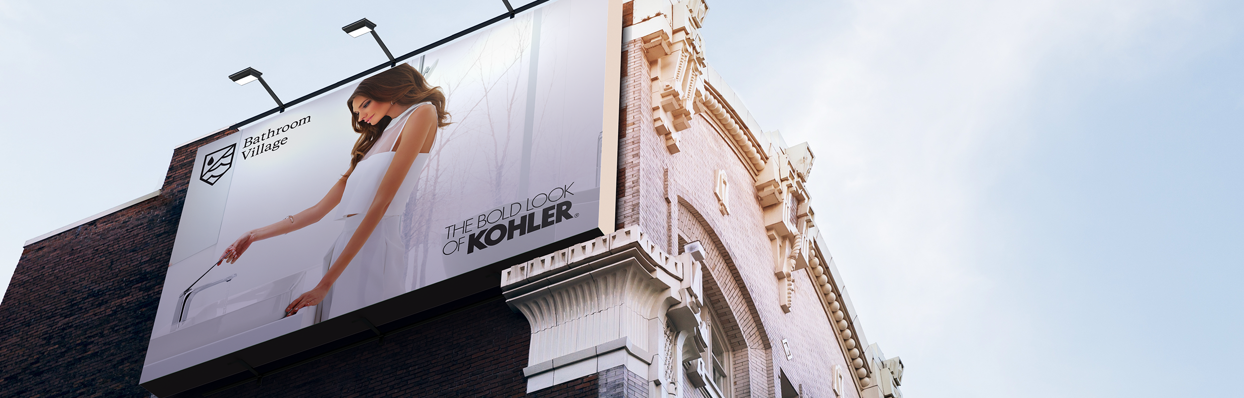 KOHLER advert artworking