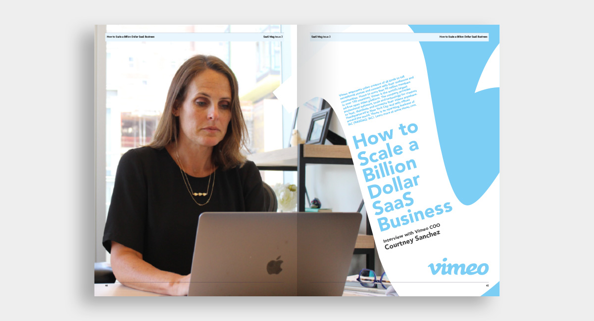 SaaS Mag - not a magazine design template!
