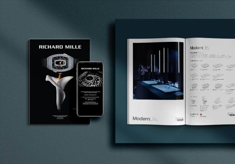 Full service design - Richard Mille & Kohler