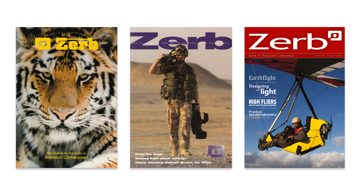 Zerb past magazine cover designs